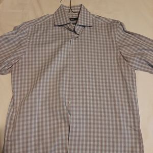 Hugo boss plaid shirt